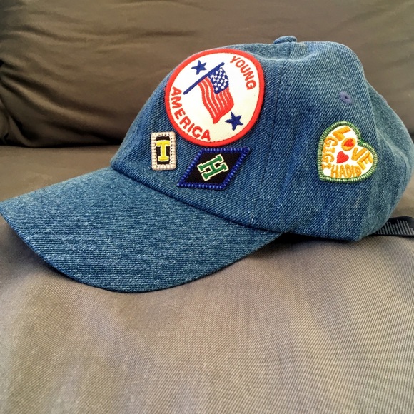 Tommy x Gigi Hadid Denim Patch Baseball Cap - Picture 3 of 5